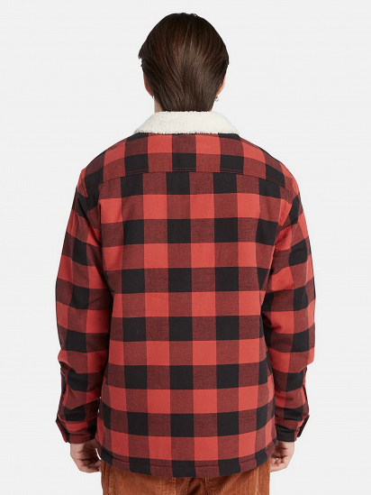 Демісезонна куртка Timberland Buffalo Plaid High Pile Fleece-lined модель TB0A6FWNDW8 — фото - INTERTOP