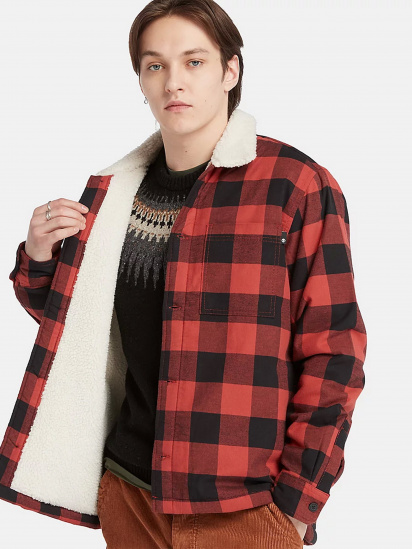 Демісезонна куртка Timberland Buffalo Plaid High Pile Fleece-lined модель TB0A6FWNDW8 — фото 5 - INTERTOP