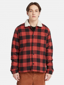 Демісезонна куртка Timberland Buffalo Plaid High Pile Fleece-lined модель TB0A6FWNDW8 Фото