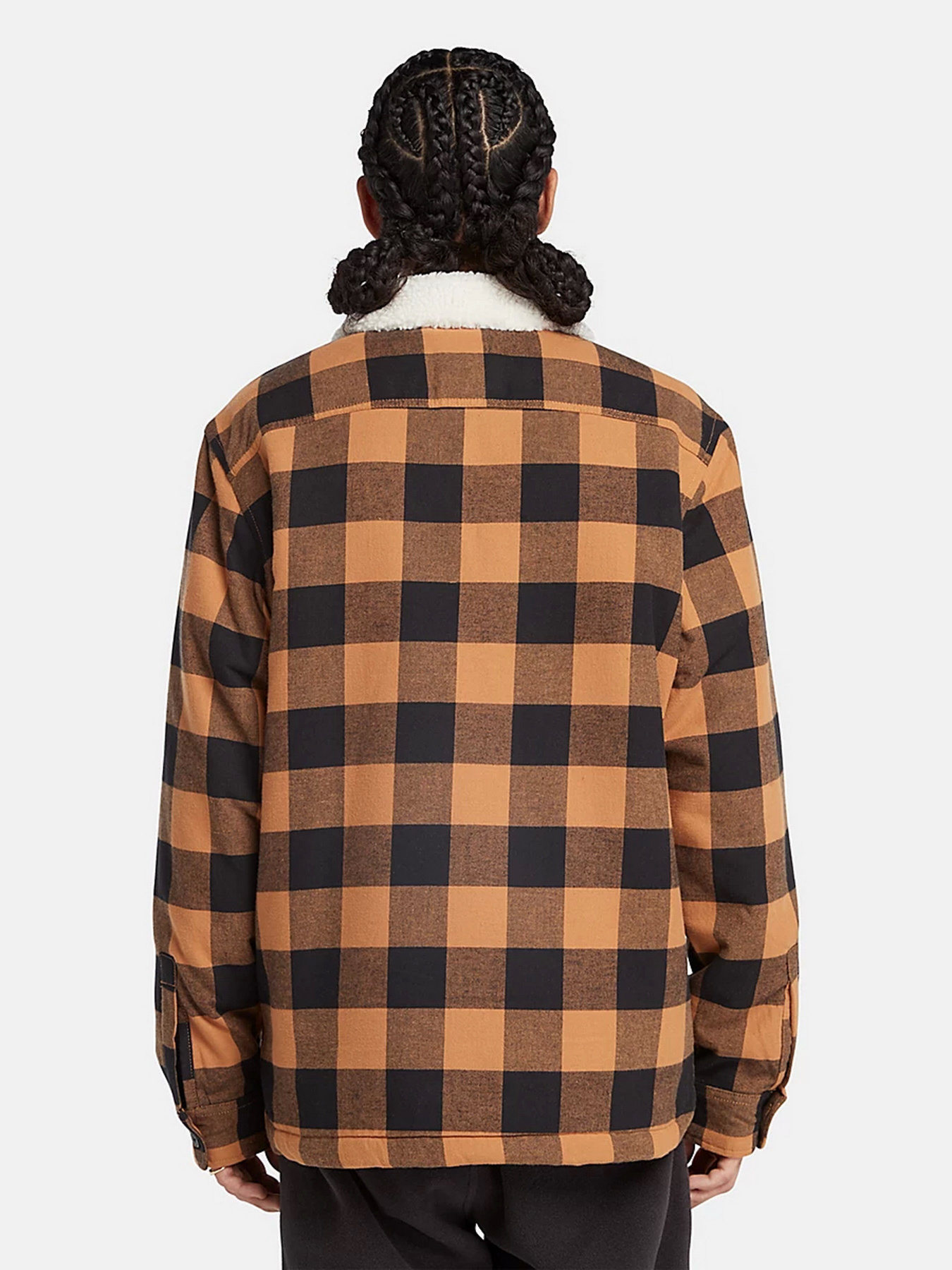 Демисезонная куртка Timberland Buffalo Plaid High Pile Fleece-lined модель TB0A6FWNP50 Фото