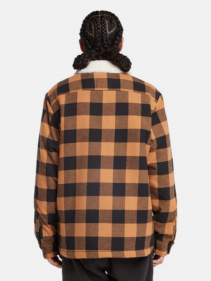 Демісезонна куртка Timberland Buffalo Plaid High Pile Fleece-lined модель TB0A6FWNP50 — фото - INTERTOP