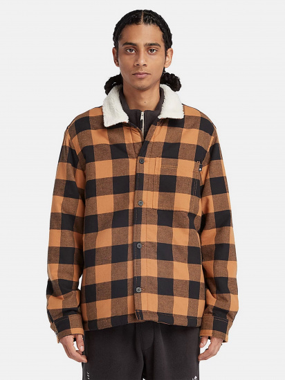 Демісезонна куртка Timberland Buffalo Plaid High Pile Fleece-lined модель TB0A6FWNP50 — фото 3 - INTERTOP