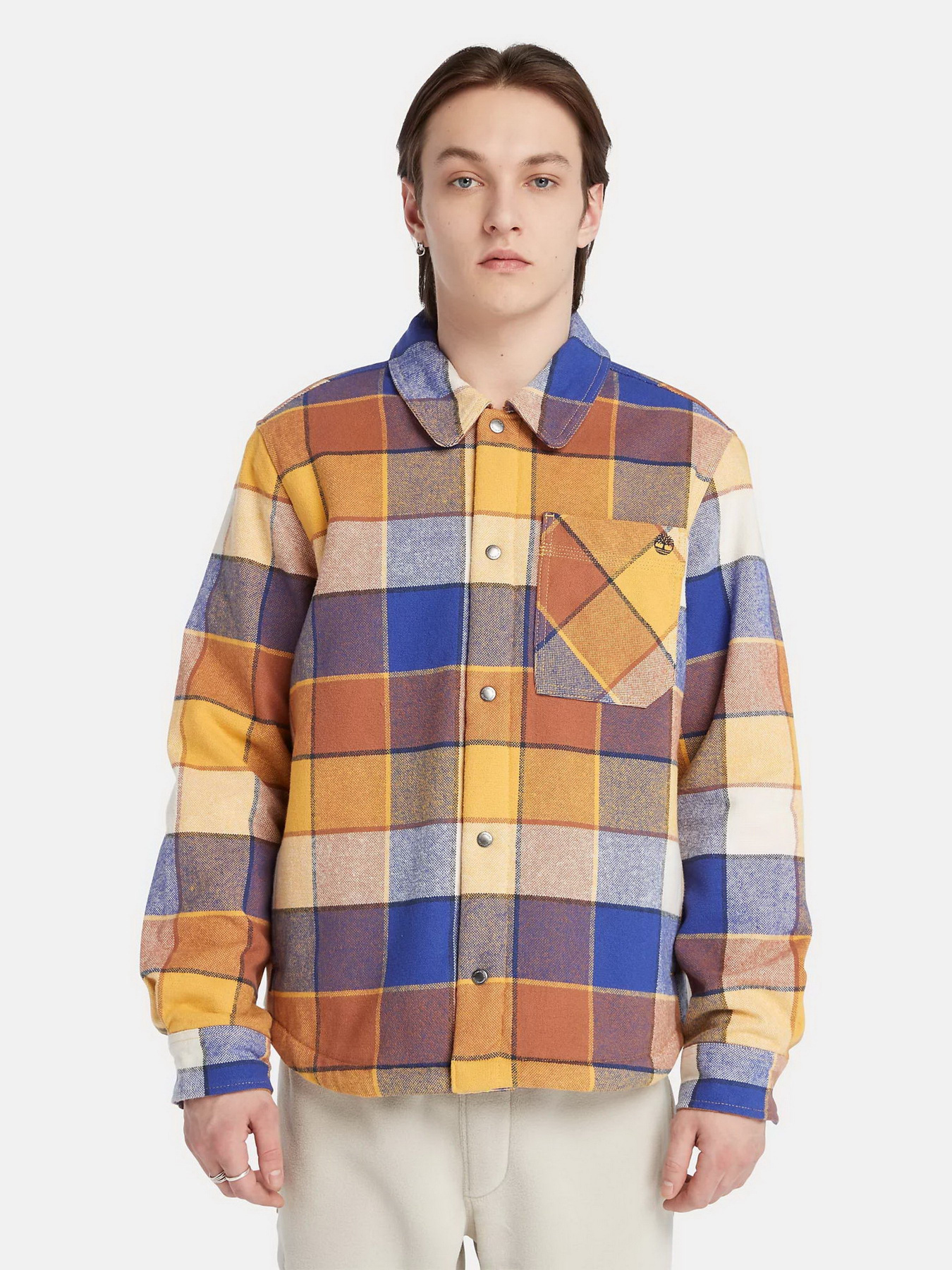 Сорочка повсякденна Timberland High Pile Fleece-Lined модель TB0A6G5SDY1 Фото