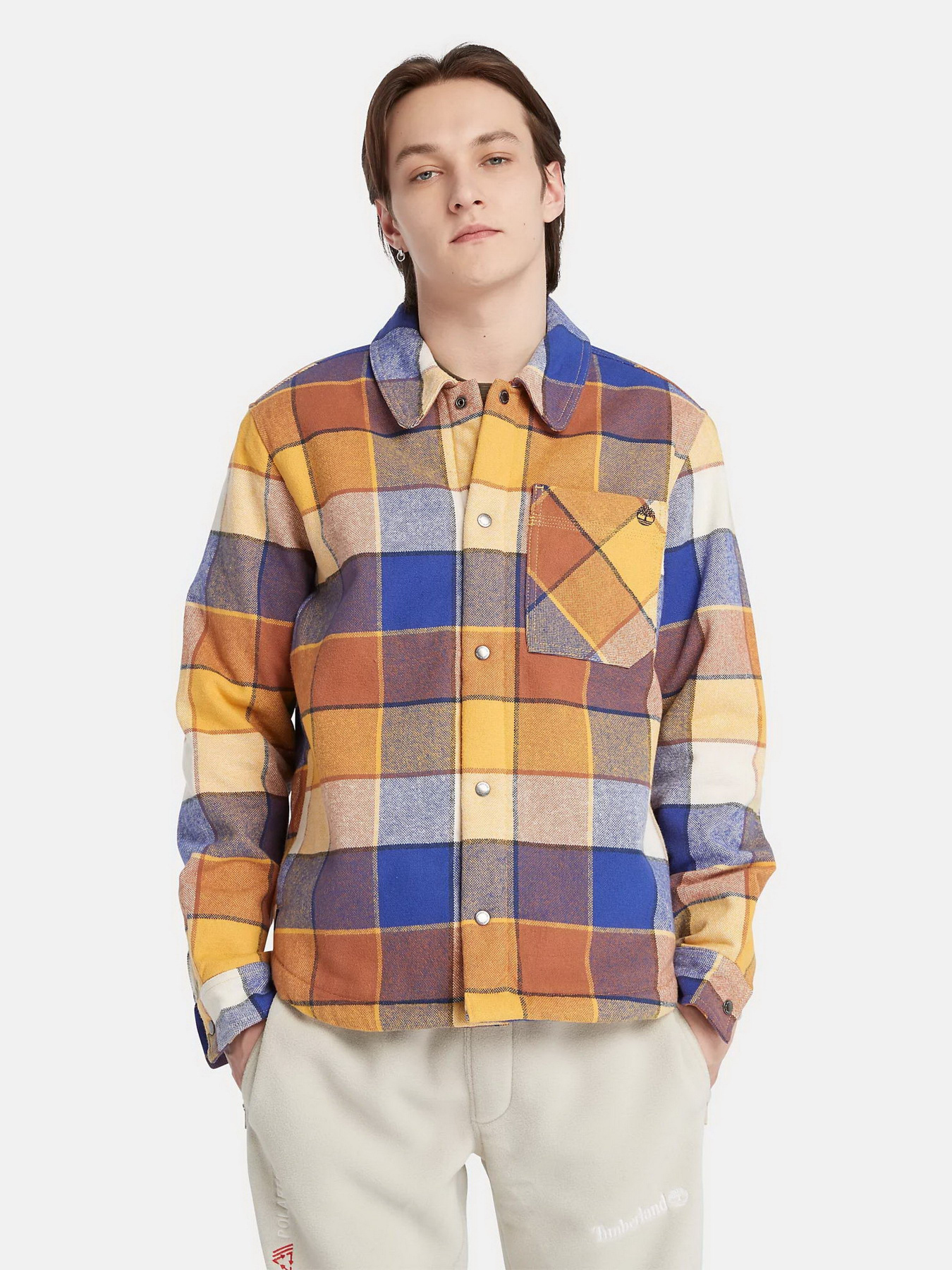 Сорочка повсякденна Timberland High Pile Fleece-Lined модель TB0A6G5SDY1 Фото