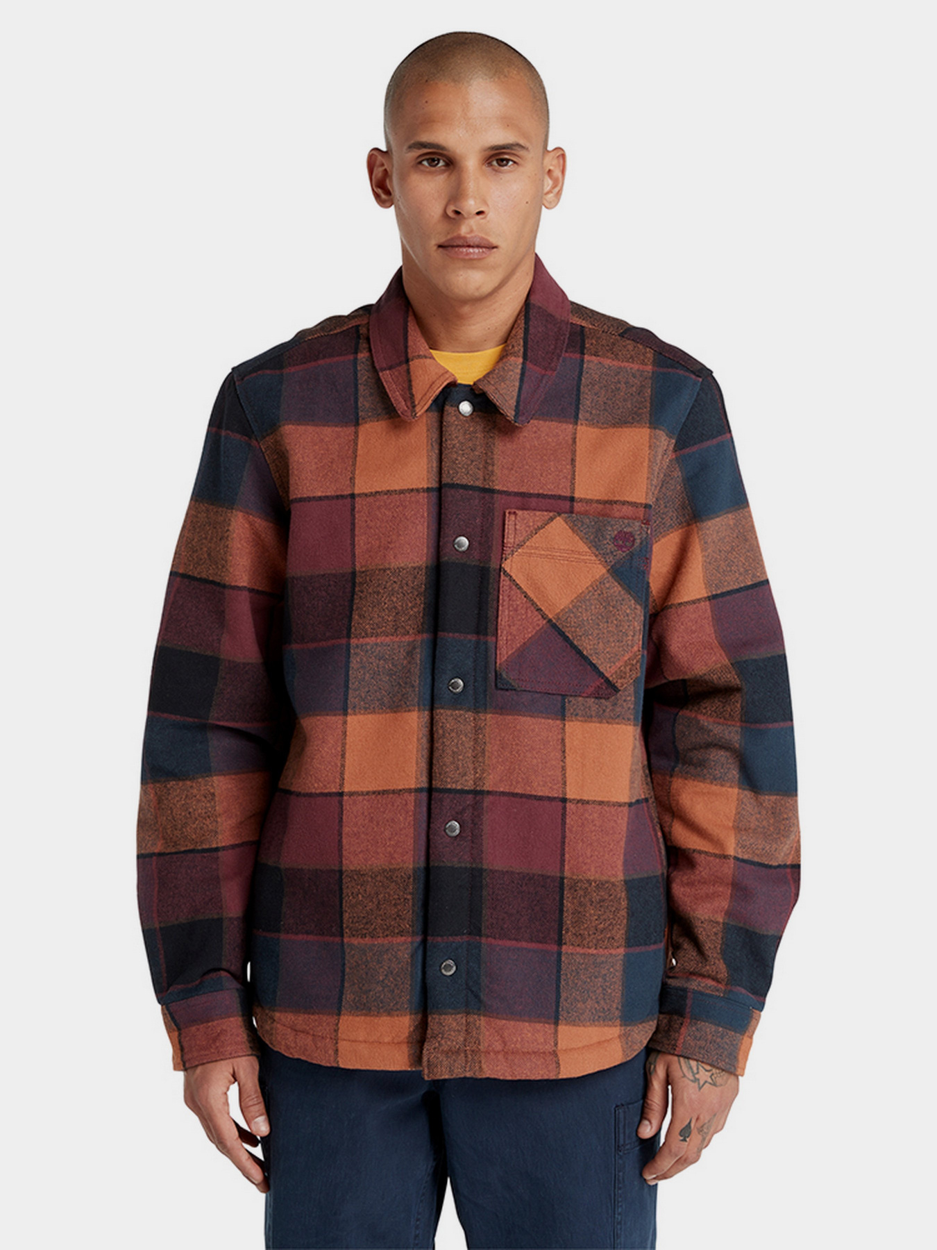 Сорочка Timberland High Pile Fleece-Lined модель TB0A6G5SJ60 Фото