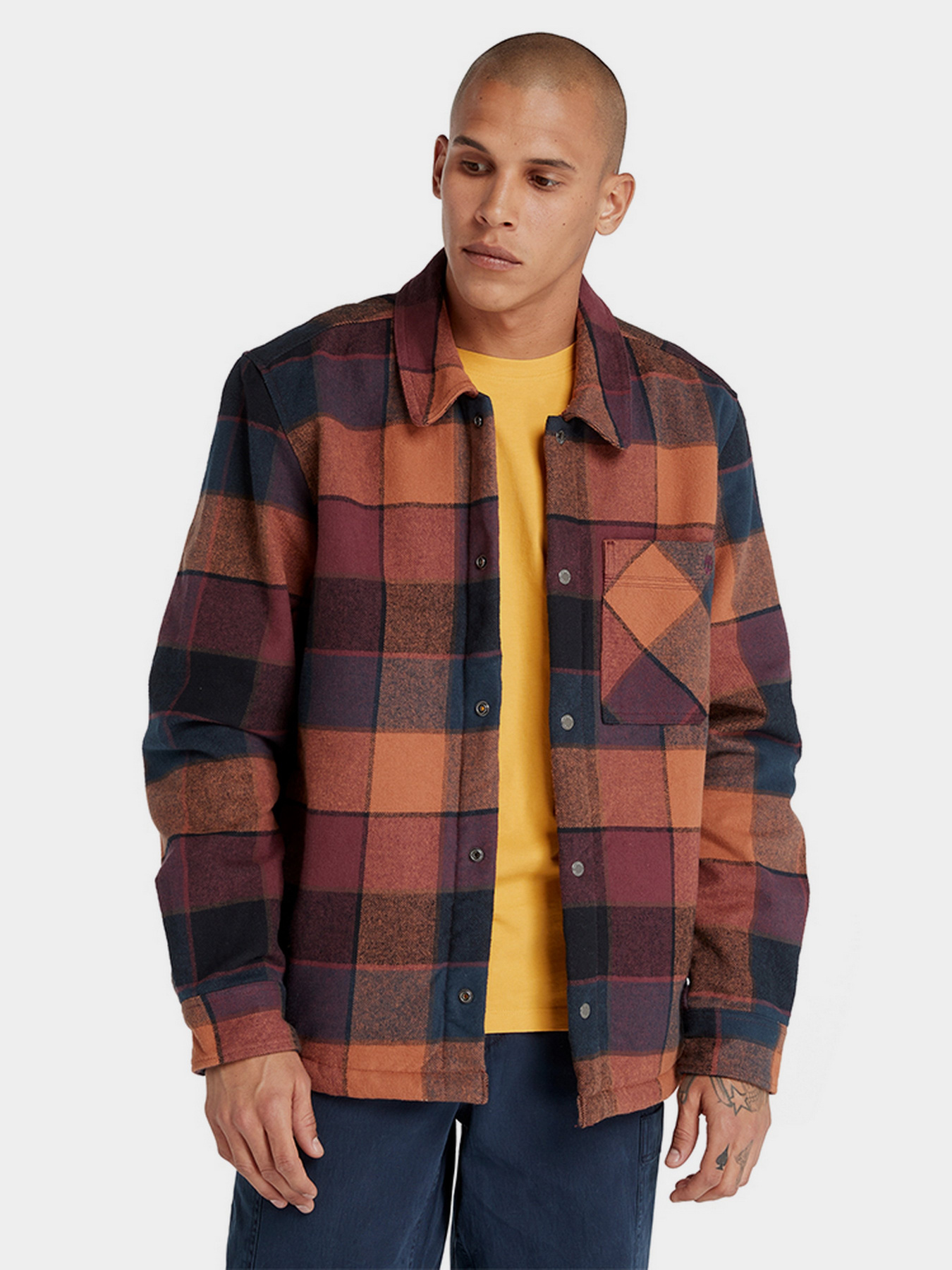 Сорочка повсякденна Timberland High Pile Fleece-Lined модель TB0A6G5SJ60 Сорочка повсякденна Timberland High Pile Fleece-Lined модель TB0A6G5SJ60 Фото