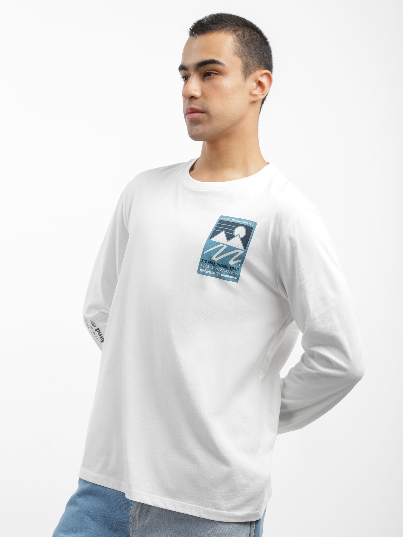 Лонгслив Timberland Signal Ridge Back Graphic модель TB0A6JN5CM9 Фото