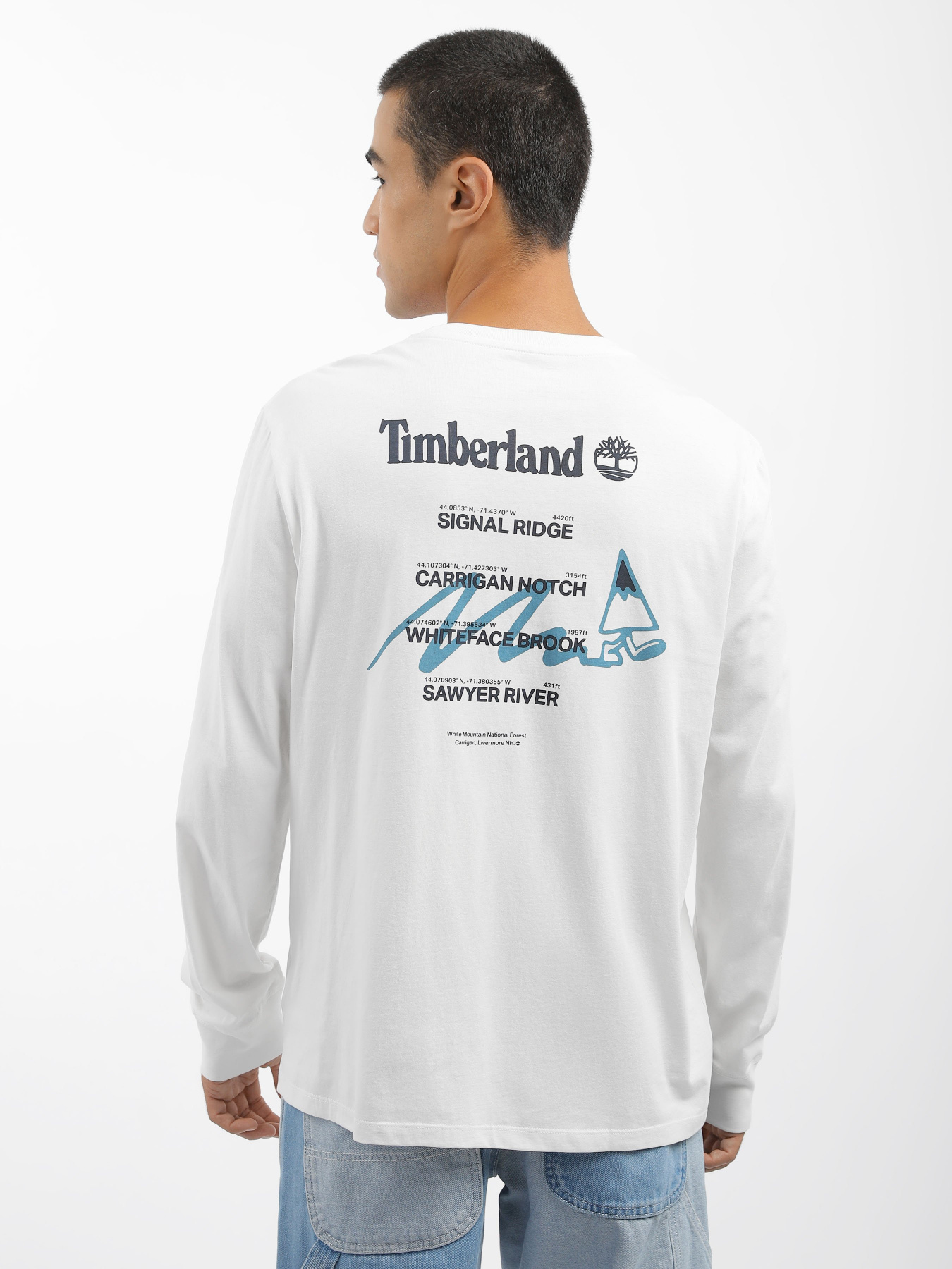 Лонгслів Timberland Signal Ridge Back Graphic модель TB0A6JN5CM9 Лонгслів Timberland Signal Ridge Back Graphic модель TB0A6JN5CM9 Фото