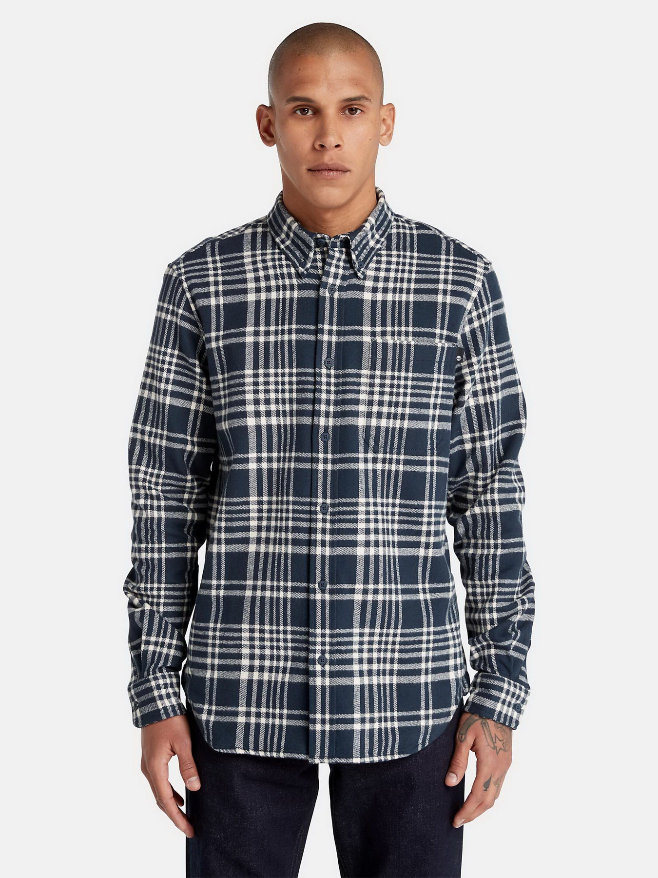 Сорочка повсякденна Timberland Heavy Flannel Check модель TB0A6GJWB68 Фото