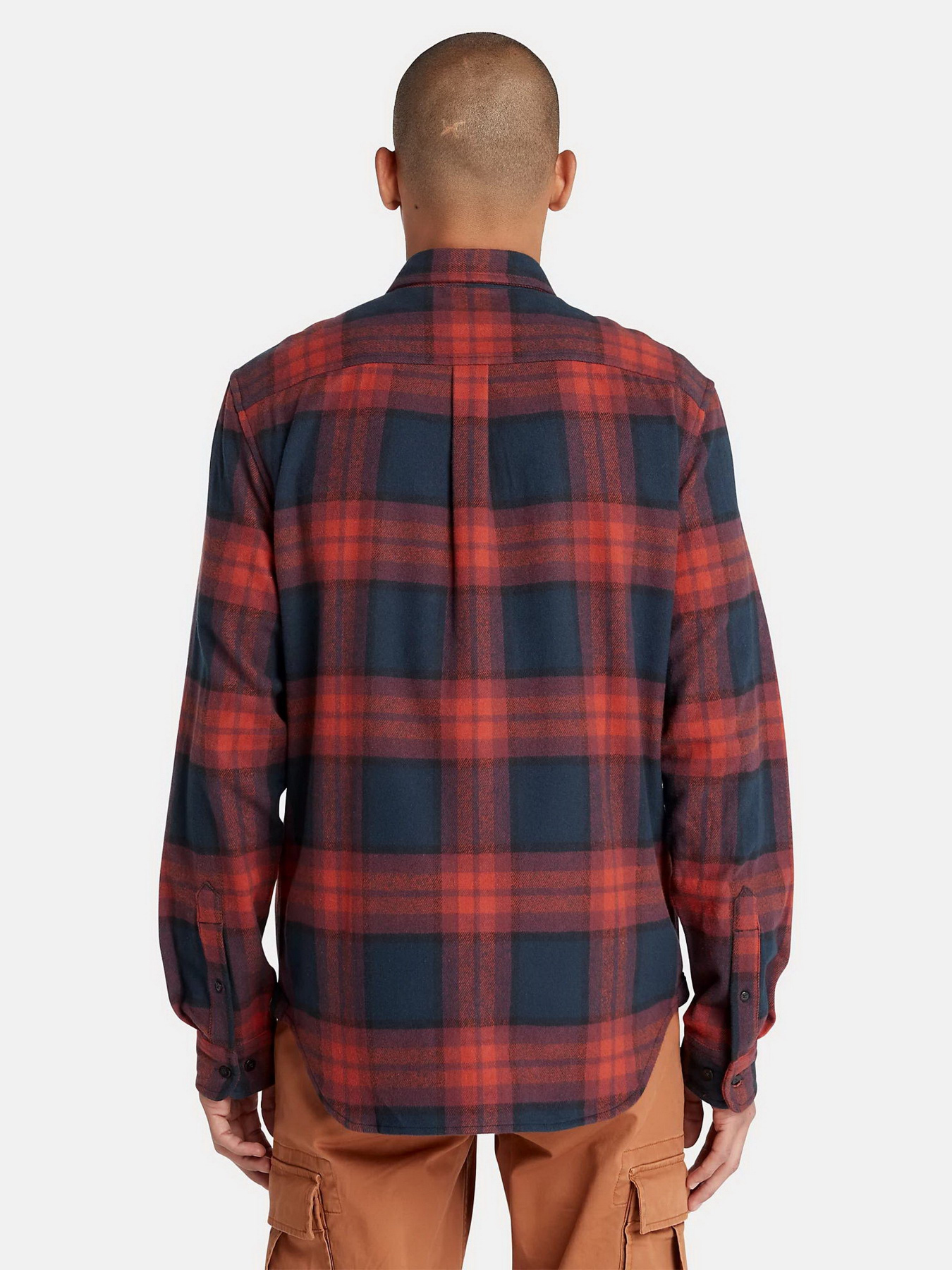 Сорочка повсякденна Timberland Heavy Flannel Plaid модель TB0A6GKHB68 Фото