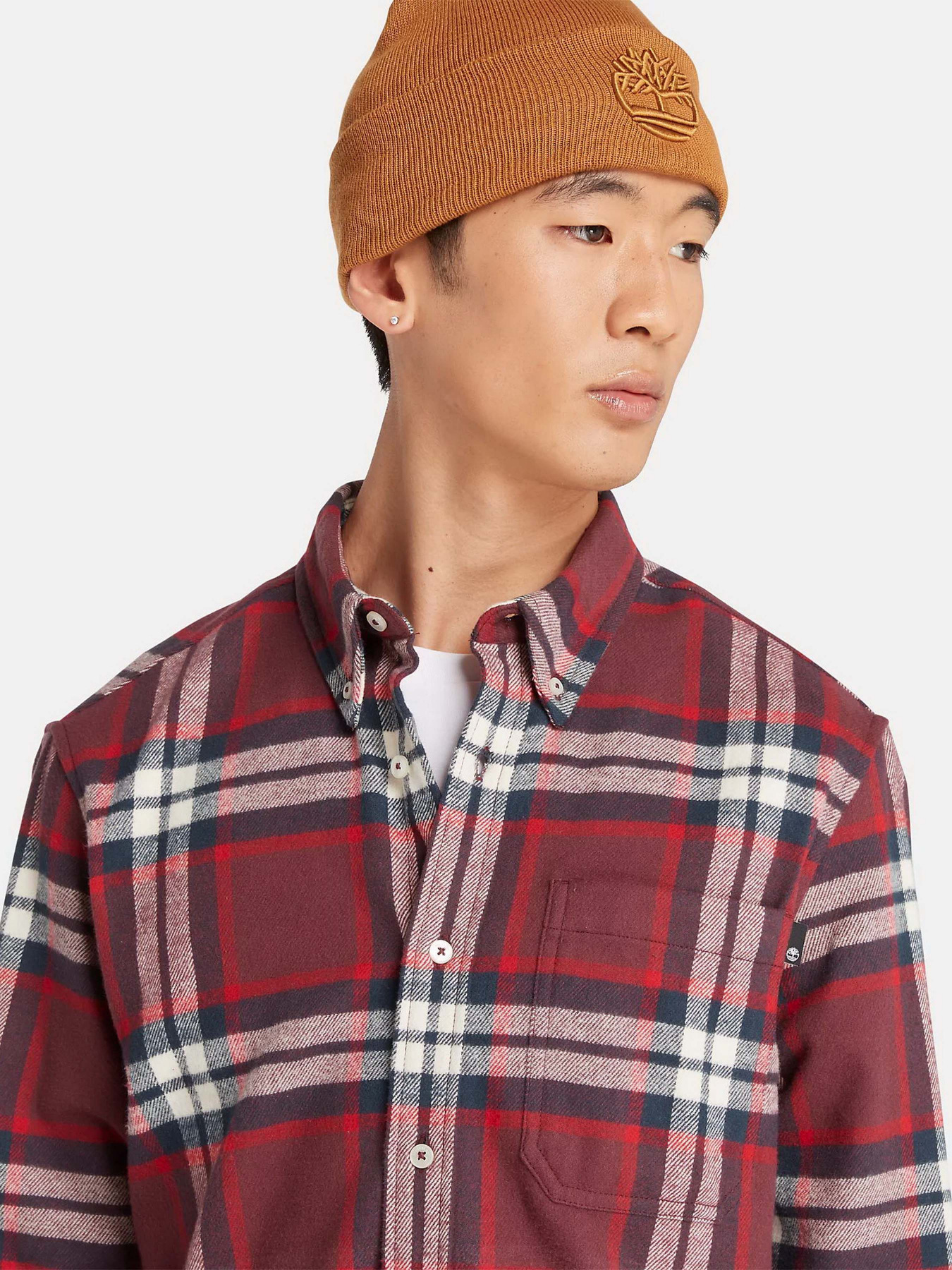 Сорочка повсякденна Timberland Heavy Flannel Plaid модель TB0A6GKHJ60 Фото