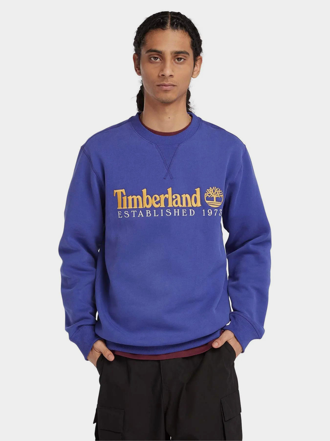 Свитшот Timberland Est. 1973 Logo Crew модель TB0A65DDED5 Фото