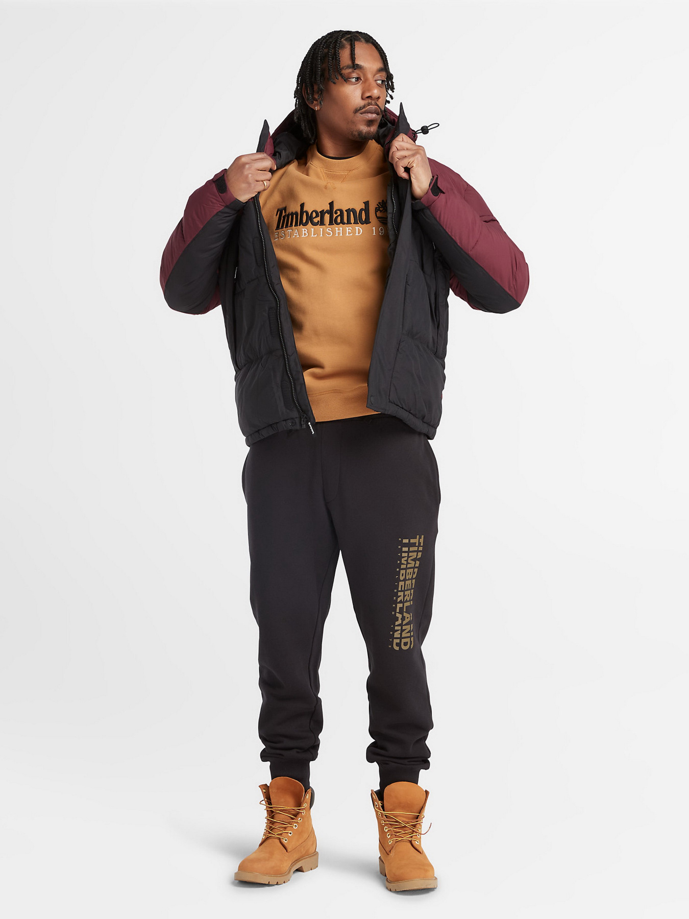 Свитшот Timberland Est. 1973 Logo Crew модель TB0A65DDP47 Фото