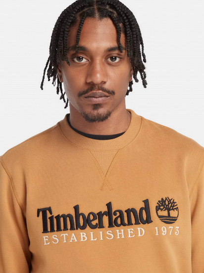 Світшот Timberland Est. 1973 Logo Crew модель TB0A65DDP47 — фото 4 - INTERTOP