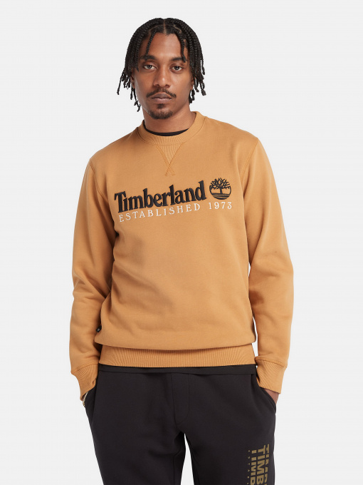 Світшот Timberland Est. 1973 Logo Crew модель TB0A65DDP47 Фото
