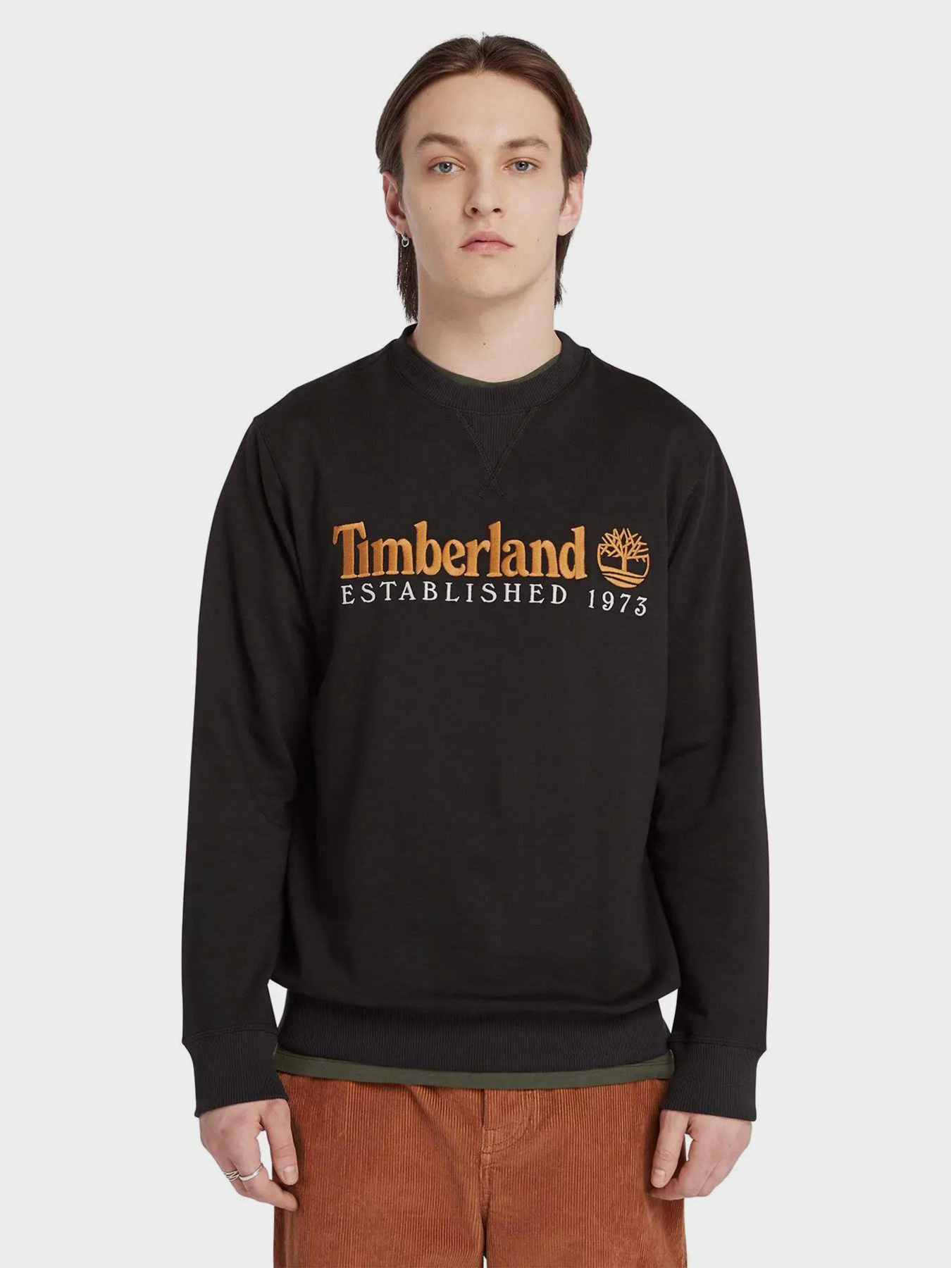 Свитшот Timberland Est. 1973 Logo Crew модель TB0A65DD001 Фото