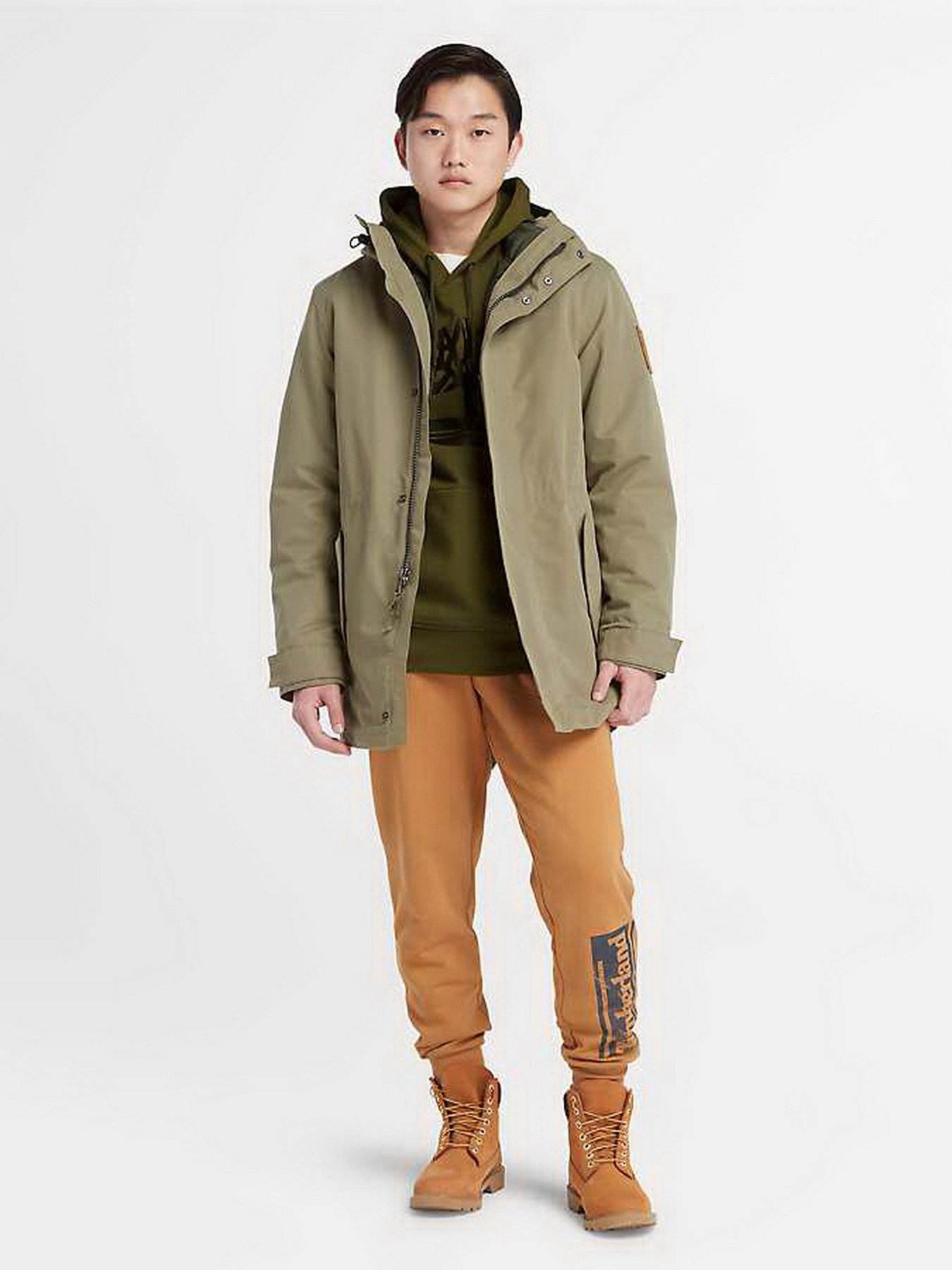 Худи Timberland Tree Logo Crew Neck модель TB0A2BJHDY7 Фото