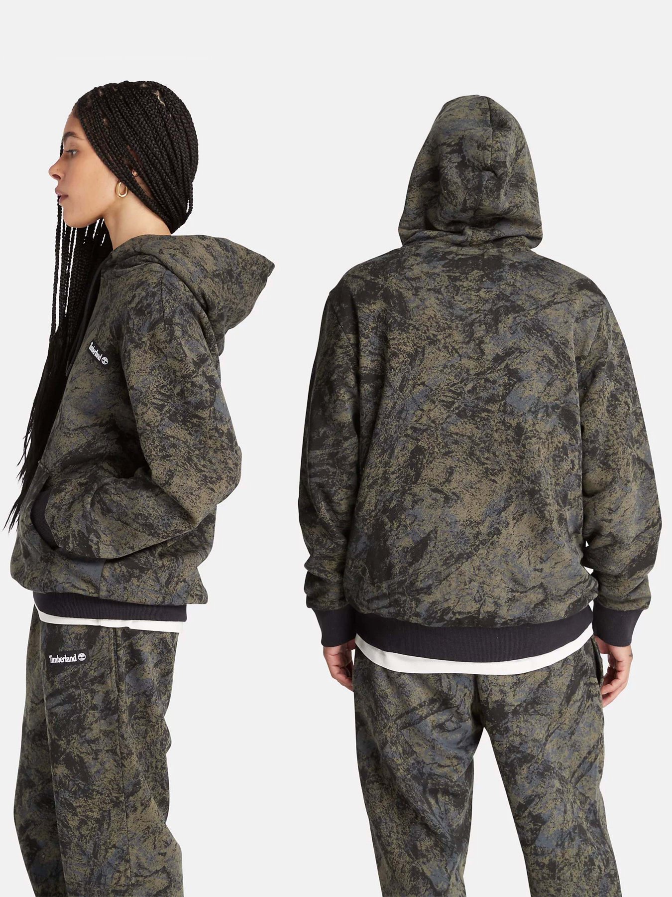 Худи Timberland All Over Printed модель TB0A6K7WDX0 Фото