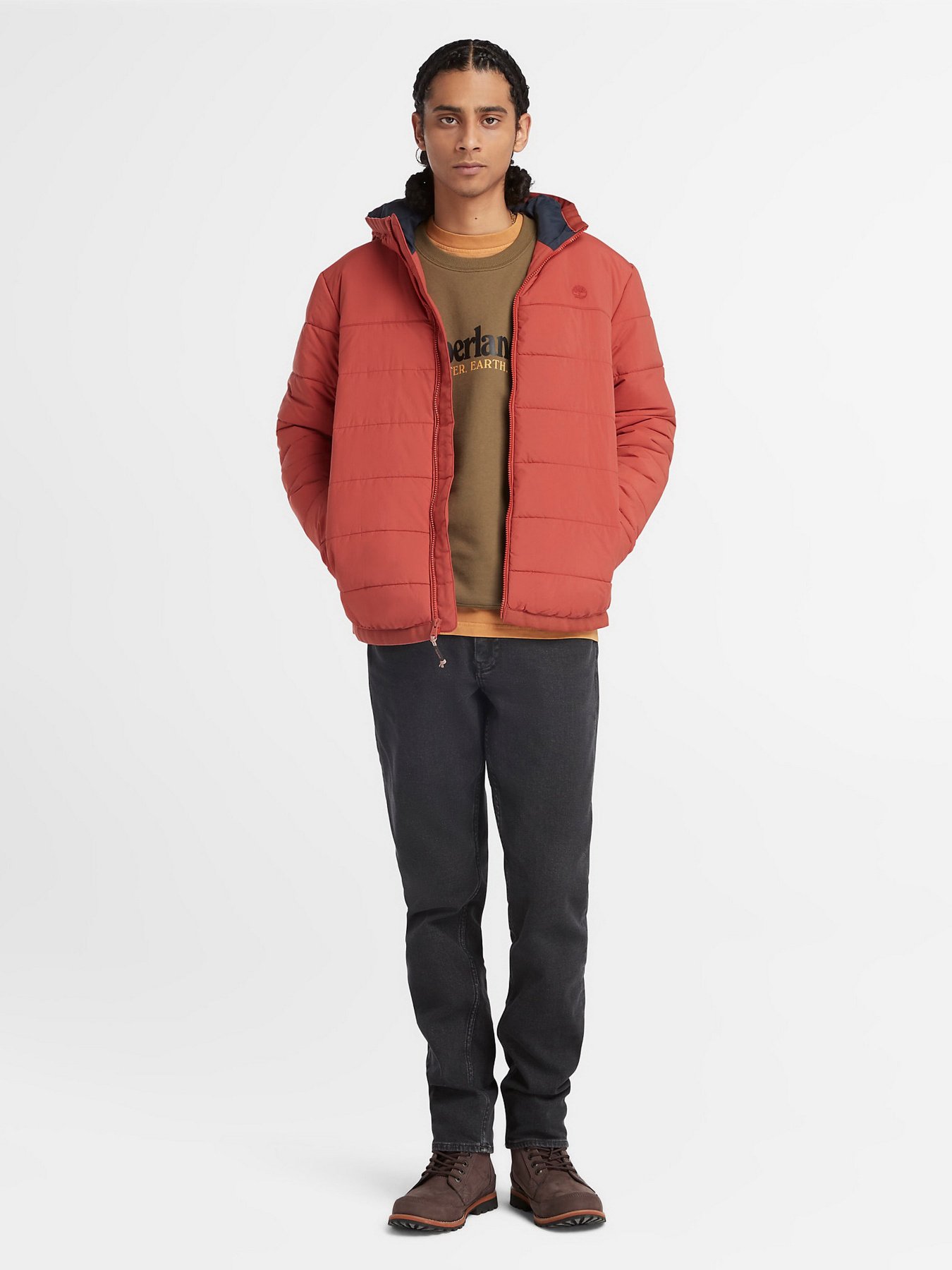 Зауженные джинсы Timberland Stretch Washed модель TB0A6S6H003 Фото