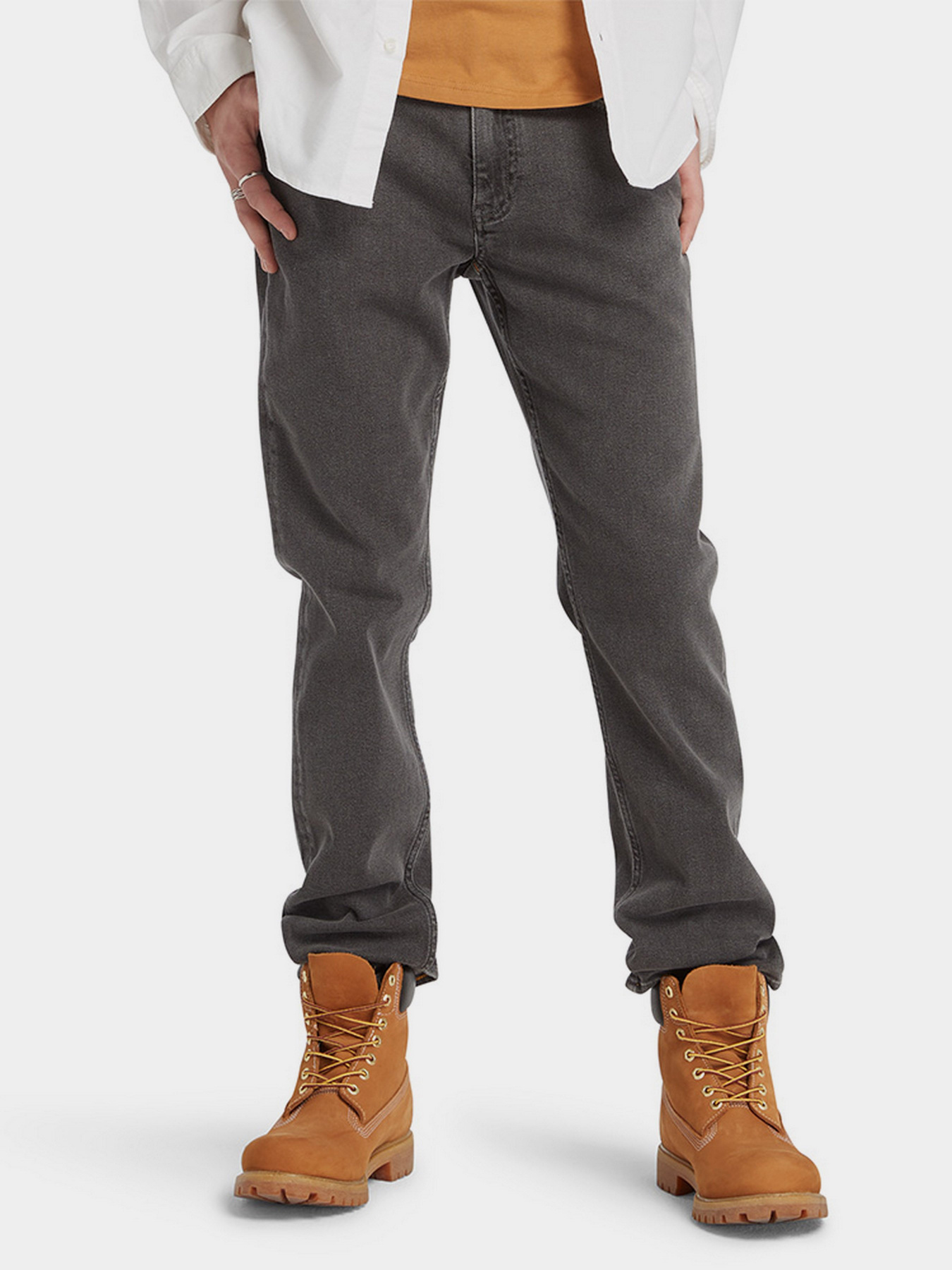 Зауженные джинсы Timberland Stretch Washed модель TB0A6S6H048 Фото