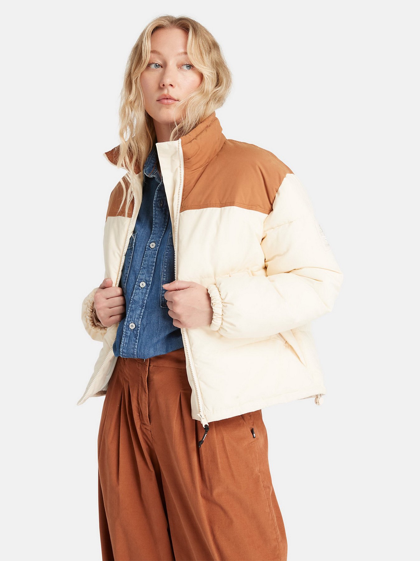 Зимова куртка Timberland Mountain Welsh Puffer модель TB0A6HBWV04 Фото