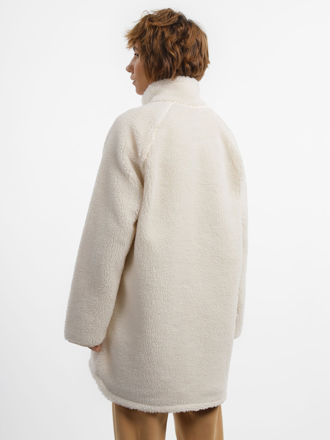 Кофта Timberland Long Sherpa Fleece модель TB0A6HMNV04 Фото