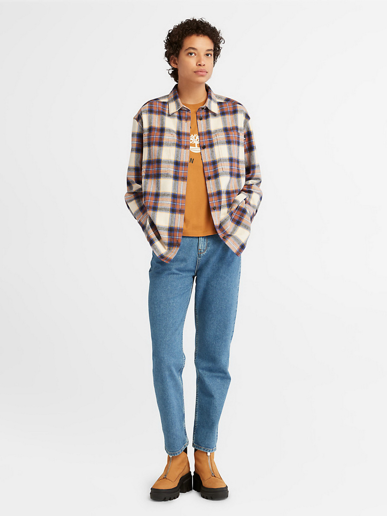 Рубашка Timberland FLANNEL модель TB0A6HY9K43 Фото