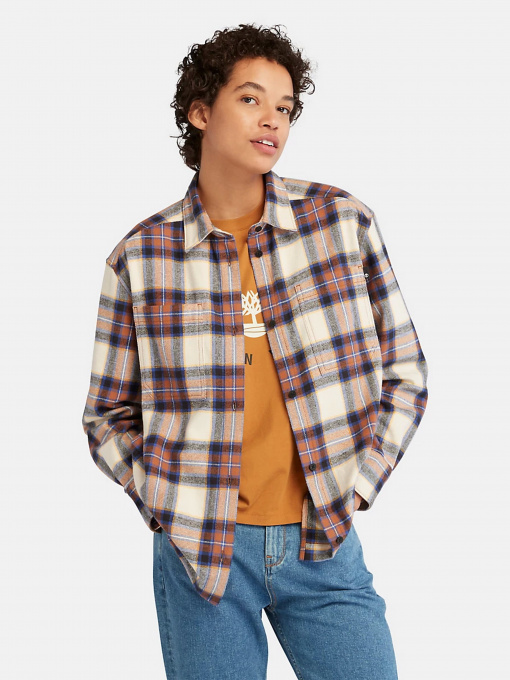 Рубашка повседневная Timberland FLANNEL модель TB0A6HY9K43 Фото