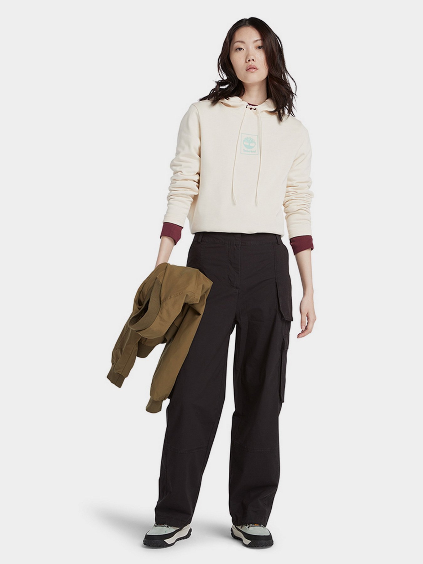 Худи Timberland Small Stack Logo модель TB0A6HSNEC9 Фото