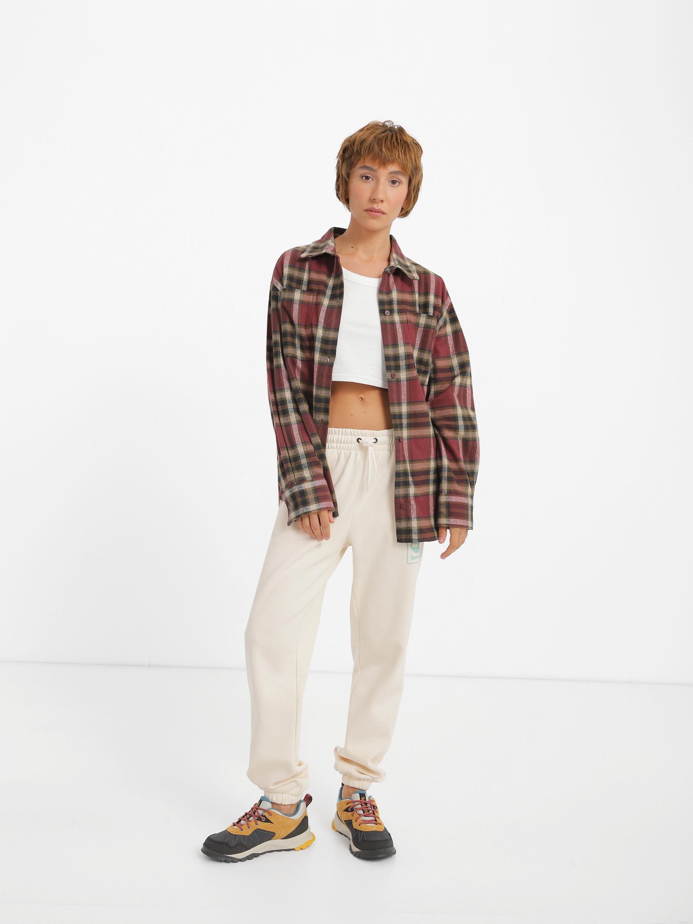 Спортивні штани Timberland Logo Pack Stack модель TB0A647SEC9 Фото