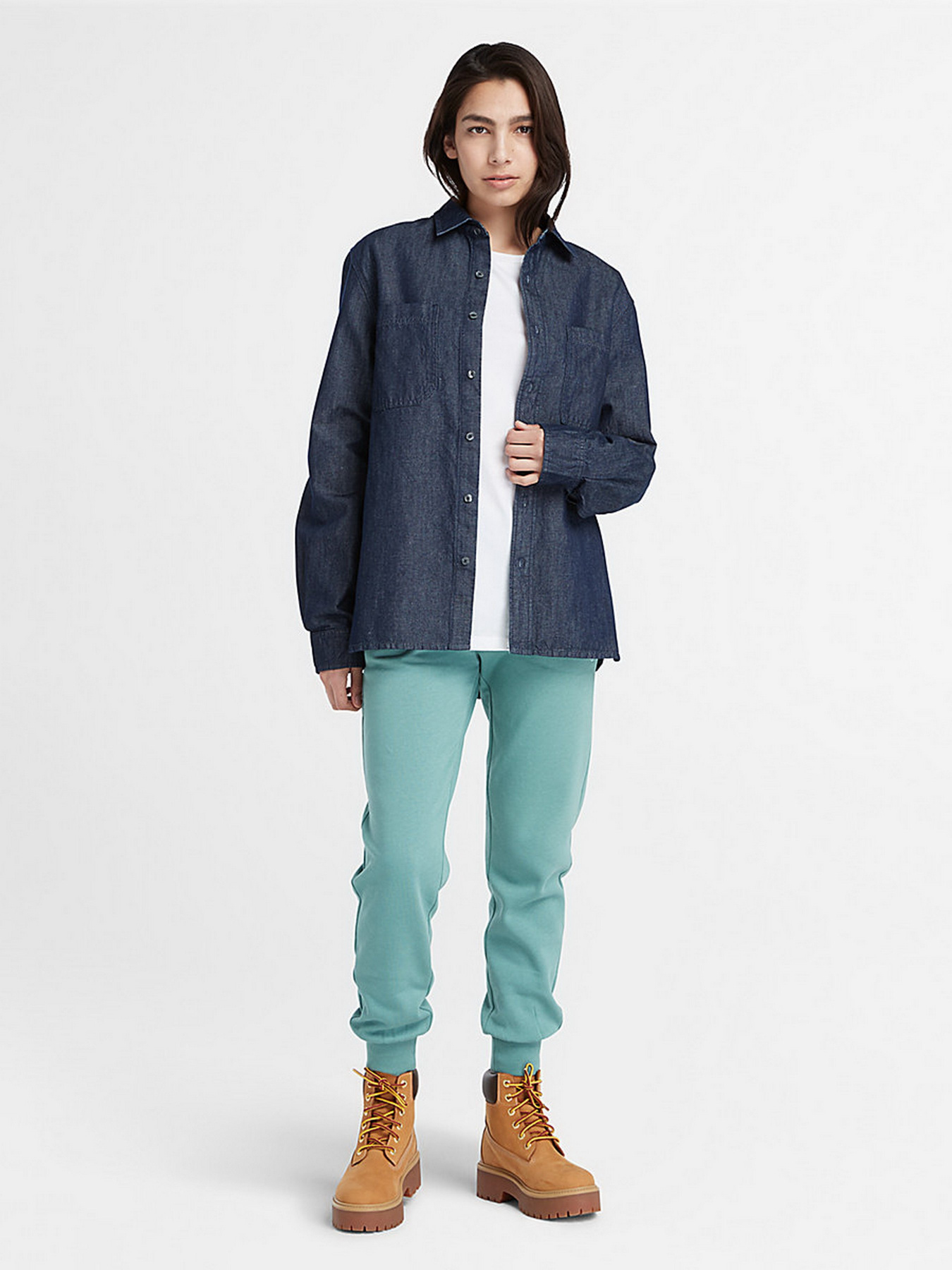 Штаны спортивные Timberland Embroidered Tree-logo модель TB0A6H5NDV6 Фото