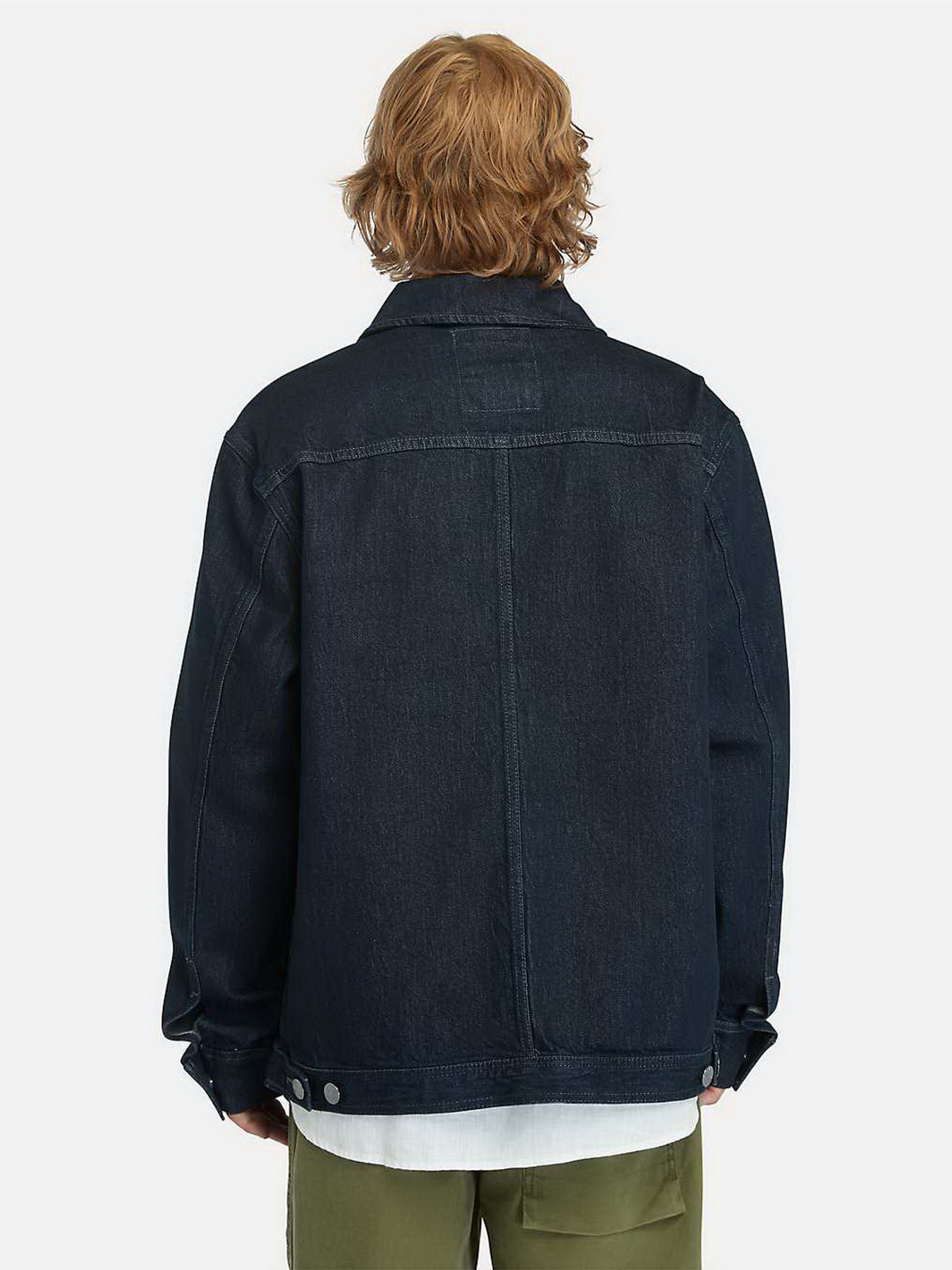 Джинсова куртка Timberland Refibra™ Technology Denim Trucker модель TB0A5TFUH87 Фото