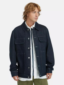 Джинсова куртка Timberland Refibra™ Technology Denim Trucker модель TB0A5TFUH87 Фото