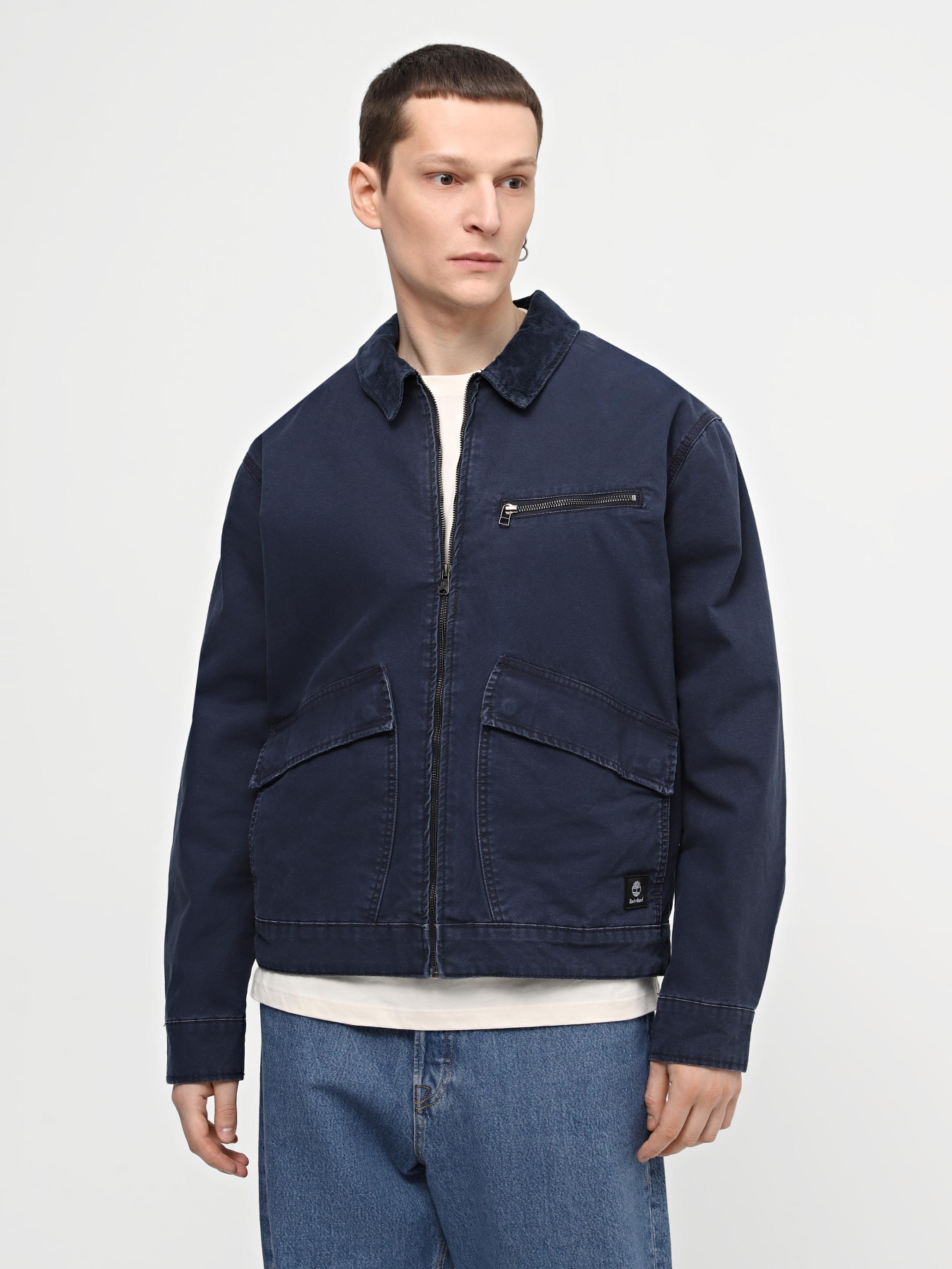 Куртки и дубленки Timberland Washed Canvas модель TB0A5TGF433 Фото