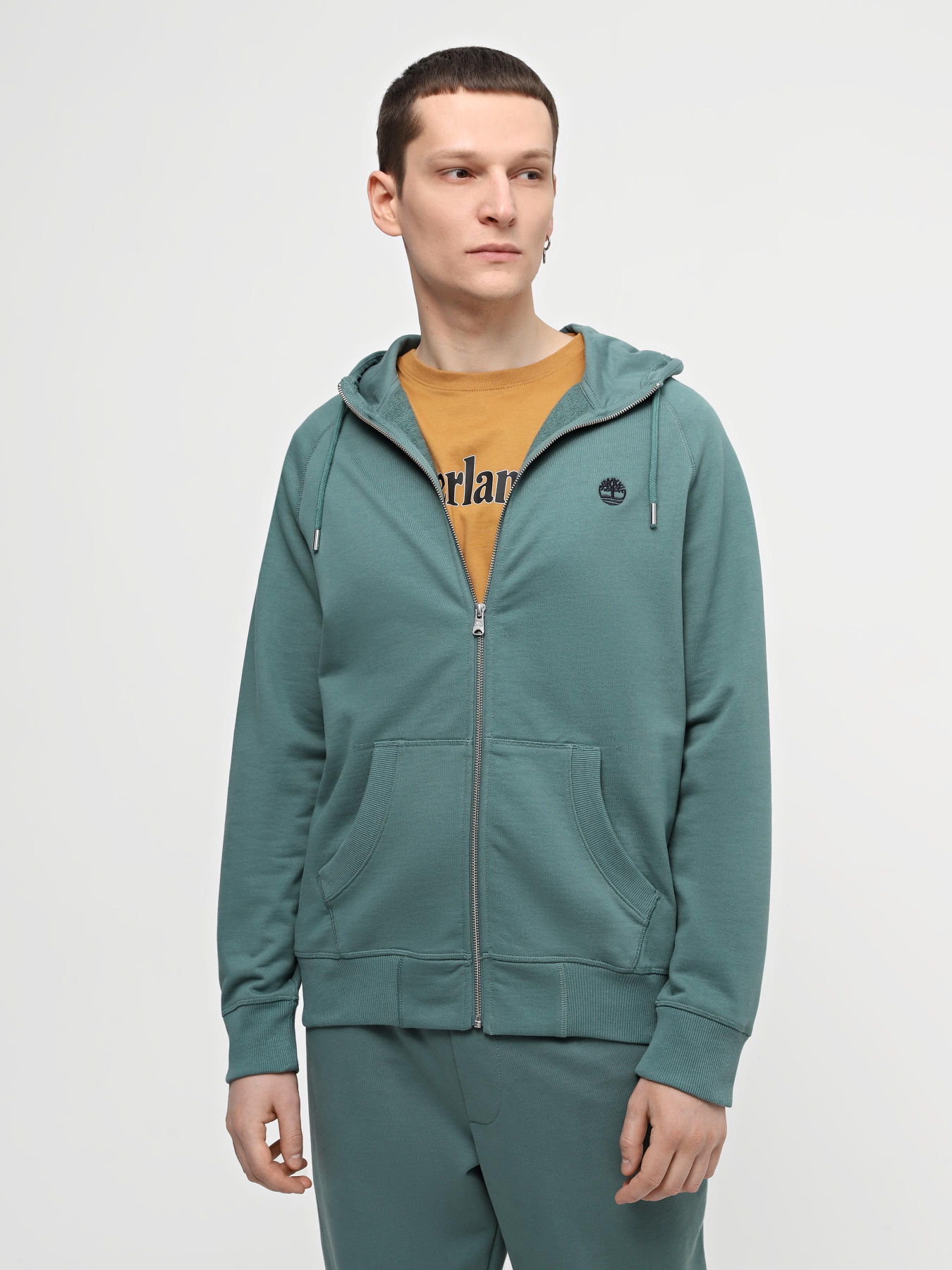 Кофта Timberland Loopback Full Zip модель TB0A2F6YCL6 Кофта Timberland Loopback Full Zip модель TB0A2F6YCL6 Фото
