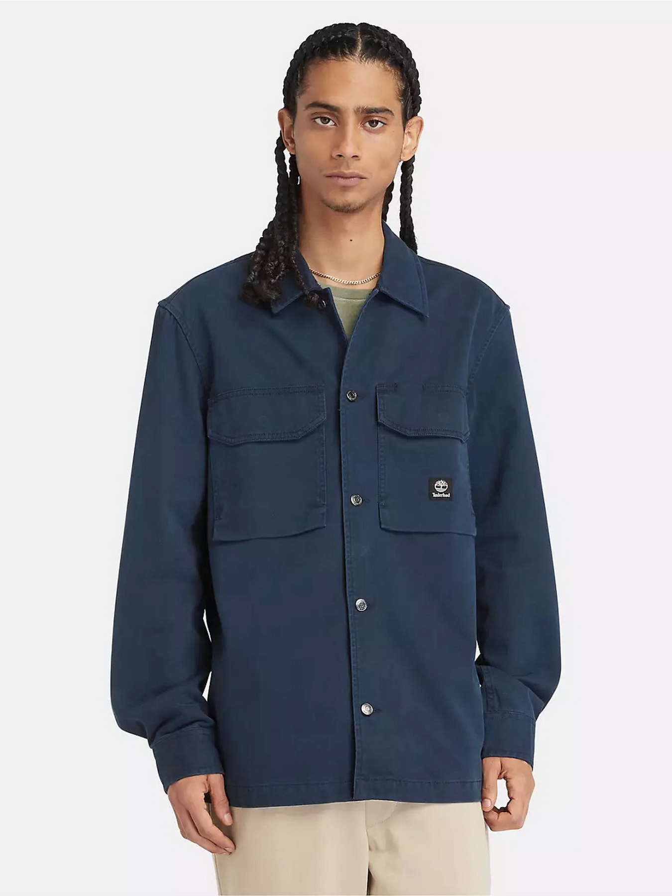 Сорочка Timberland Washed-look модель TB0A5TQB433 Фото