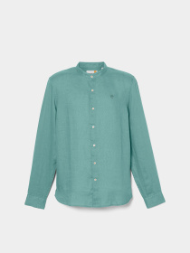 Рубашка Timberland Mill Brook Korean-collar Linen модель TB0A2DC1CL6 Фото