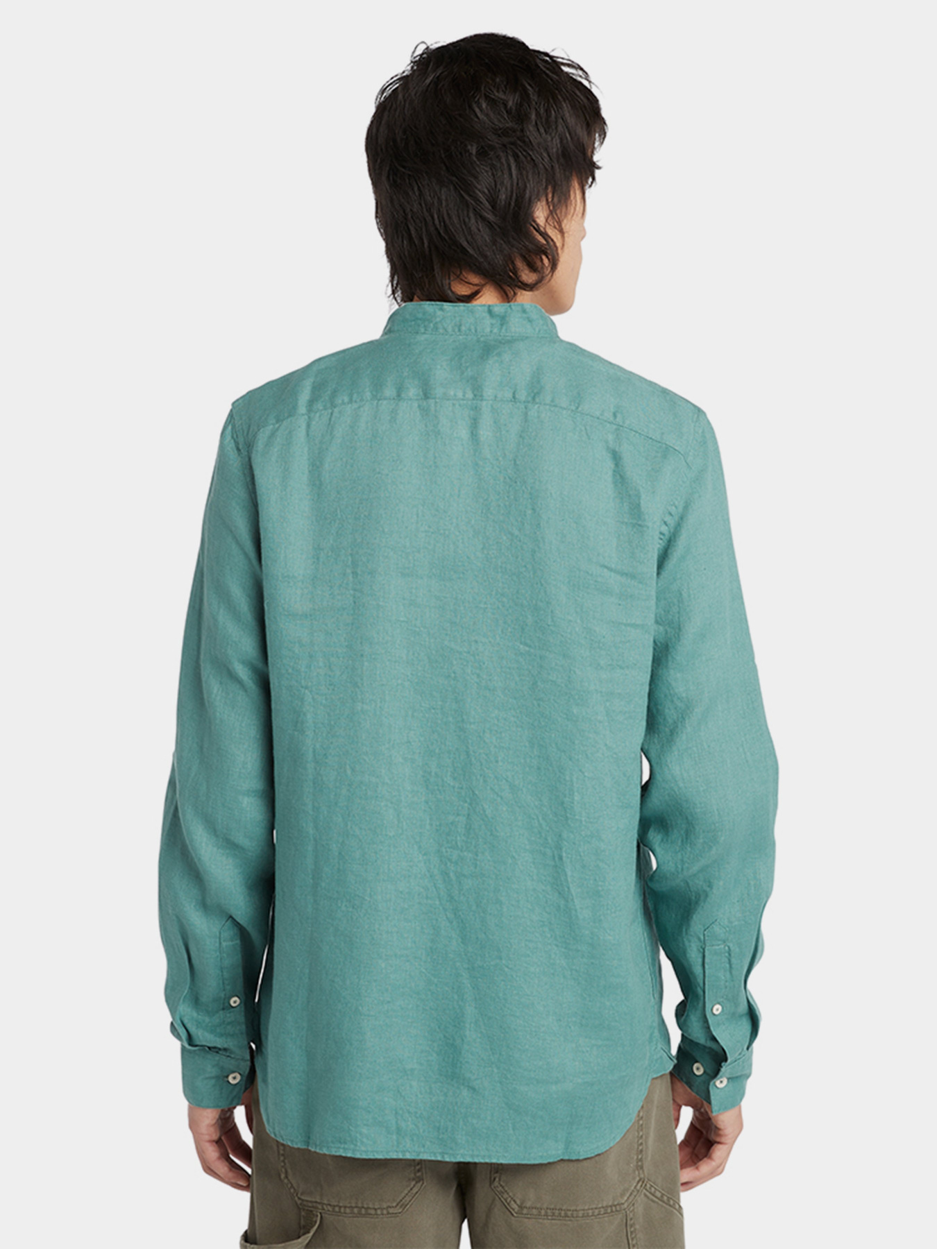 Сорочка повсякденна Timberland Mill Brook Korean-collar Linen модель TB0A2DC1CL6 Сорочка повсякденна Timberland Mill Brook Korean-collar Linen модель TB0A2DC1CL6 Фото