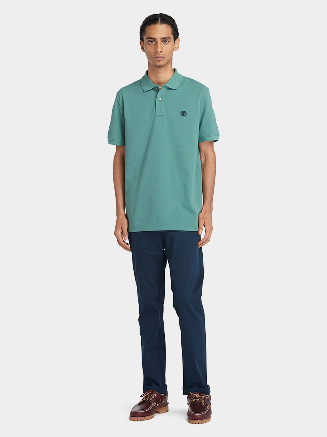 Поло Timberland Millers River Piqué модель TB0A26N4CL6 Фото