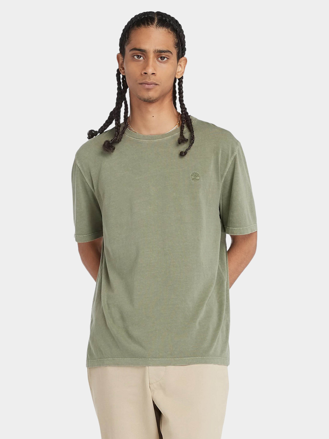 Футболка Timberland Garment-dyed модель TB0A5YAY590 Футболка Timberland Garment-dyed модель TB0A5YAY590 Фото