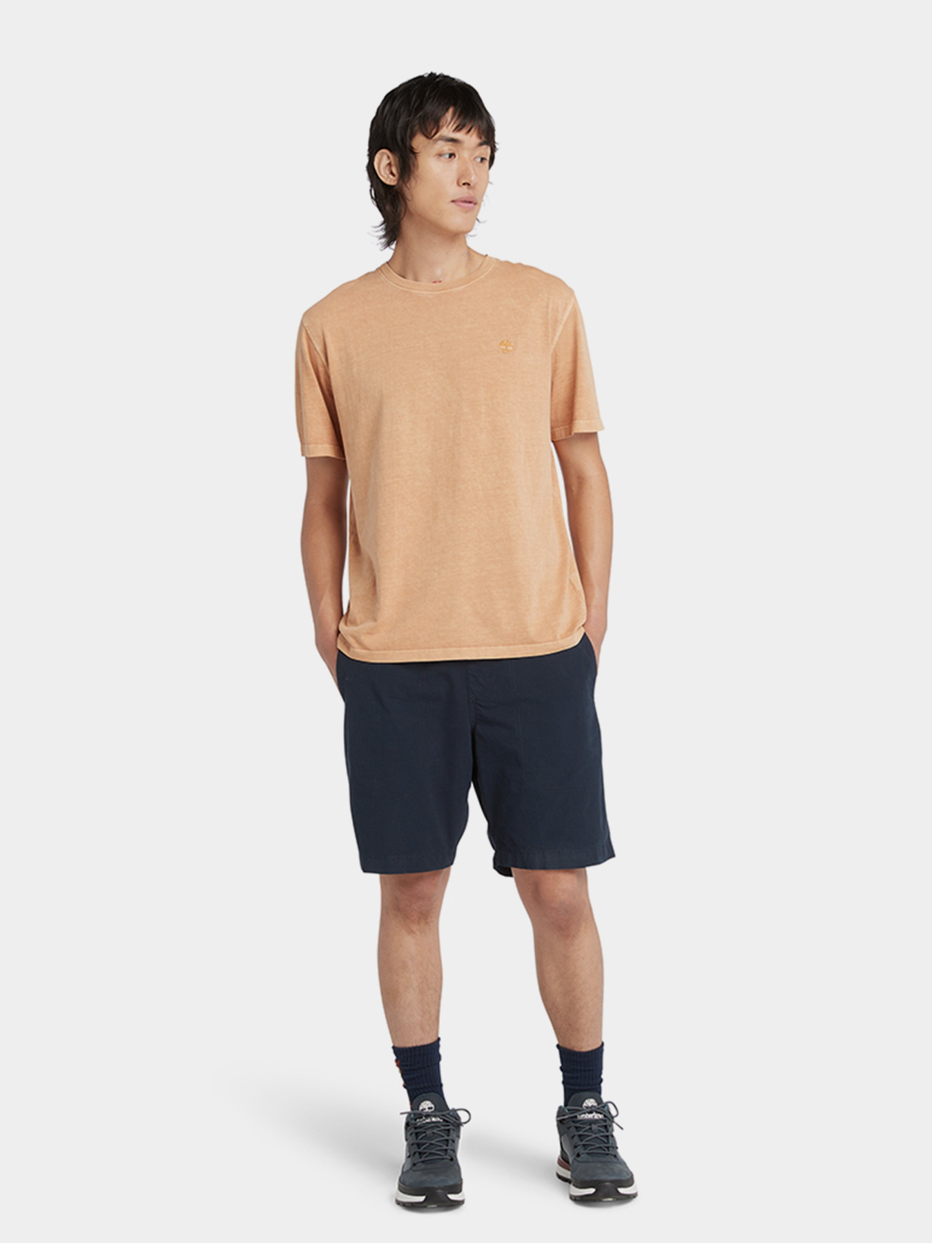 Футболка Timberland Garment-dyed модель TB0A5YAYP47 Футболка Timberland Garment-dyed модель TB0A5YAYP47 Фото