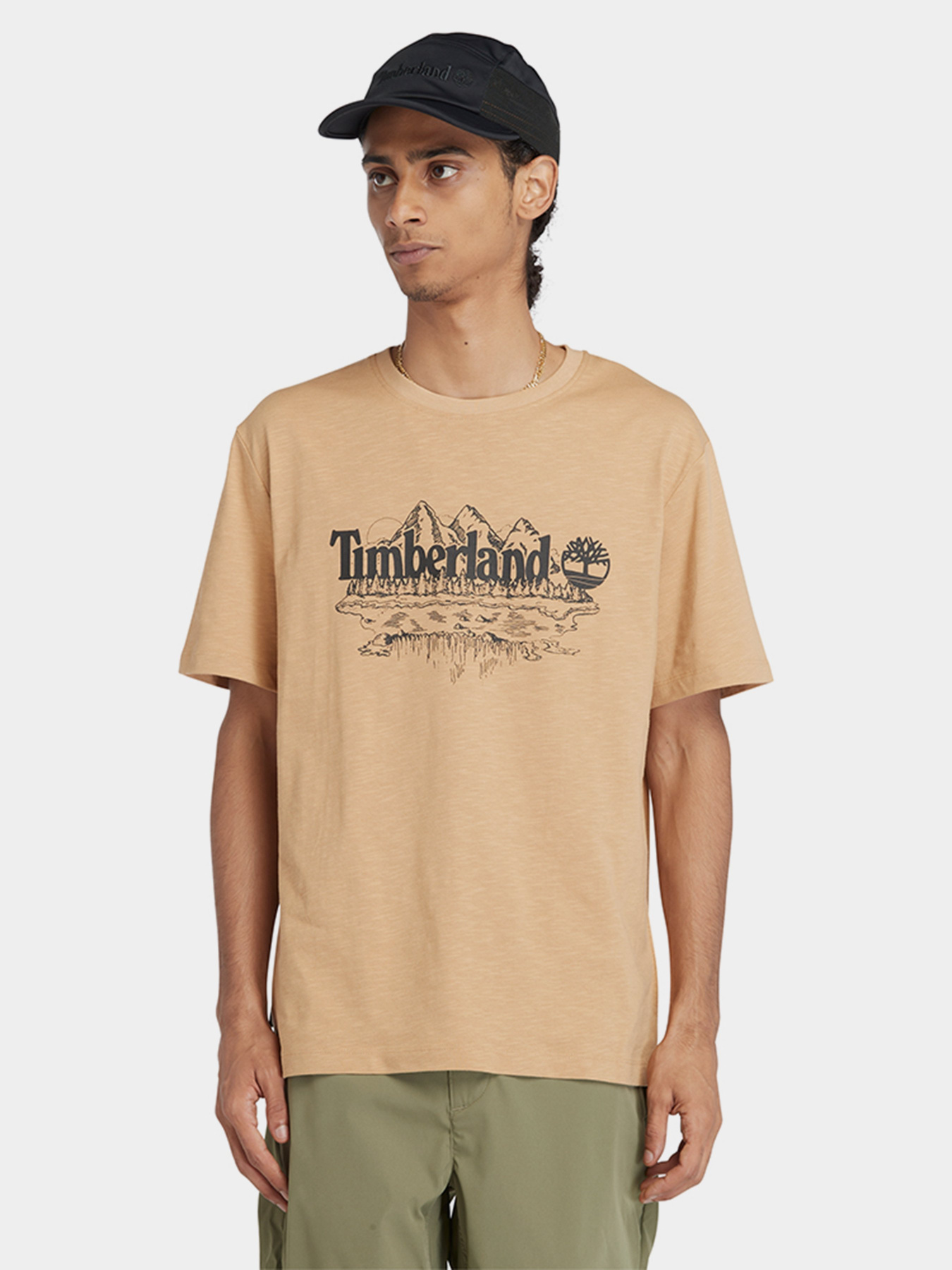 Футболка Timberland Mountain Logo модель TB0A5UFUEH3 Фото