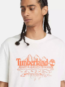 Футболка Timberland Mountain Logo модель TB0A5UFUCM9 Футболка Timberland Mountain Logo модель TB0A5UFUCM9 Фото