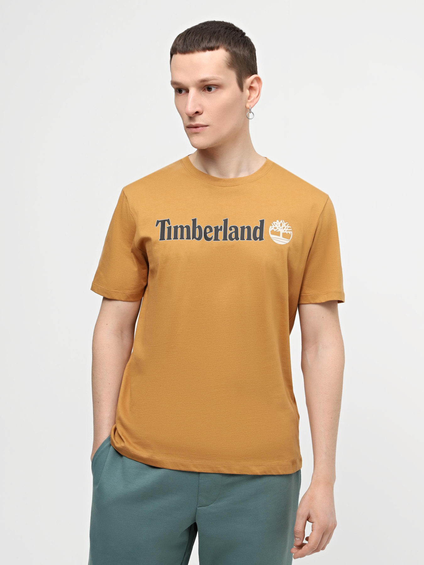 Футболка Timberland Kennebec River Linear Logo модель TB0A5UPQP47 Фото