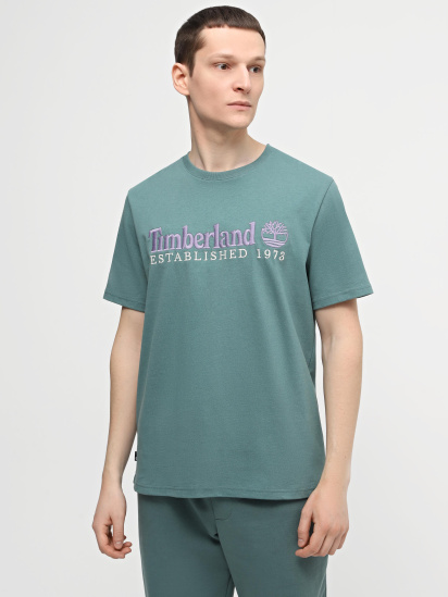 Футболка Timberland Short Sleeve Logo модель TB0A6SE1CL6 — фото - INTERTOP