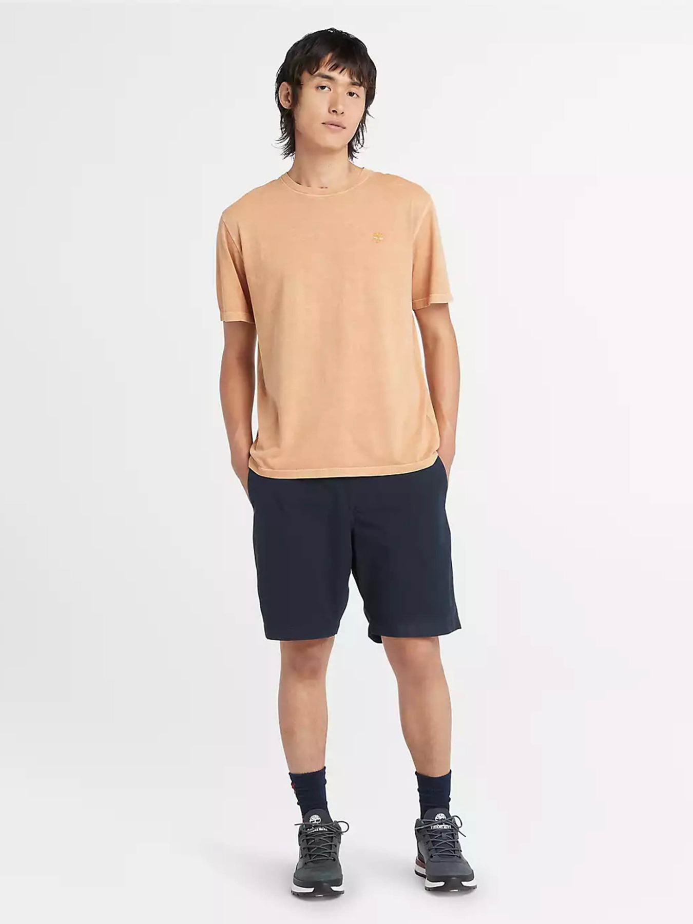 Повседневные шорты Timberland Garment Dye Poplin модель TB0A5TJY433 Повседневные шорты Timberland Garment Dye Poplin модель TB0A5TJY433 Фото