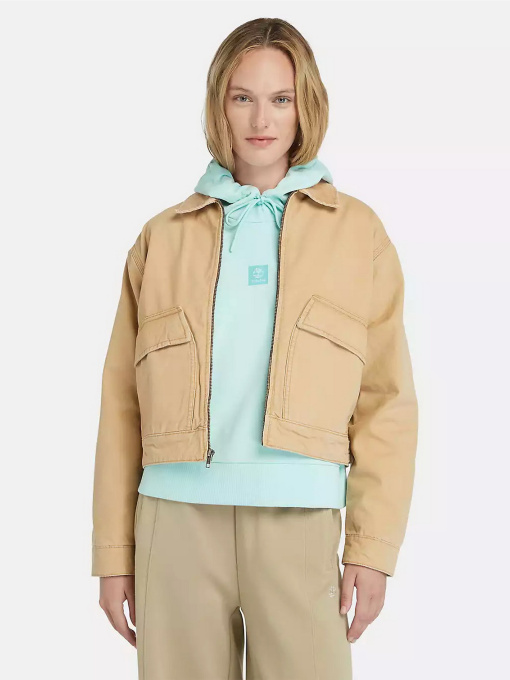 Демисезонная куртка Timberland Strafford Washed Canvas модель TB0A5VJ7EH3 Фото