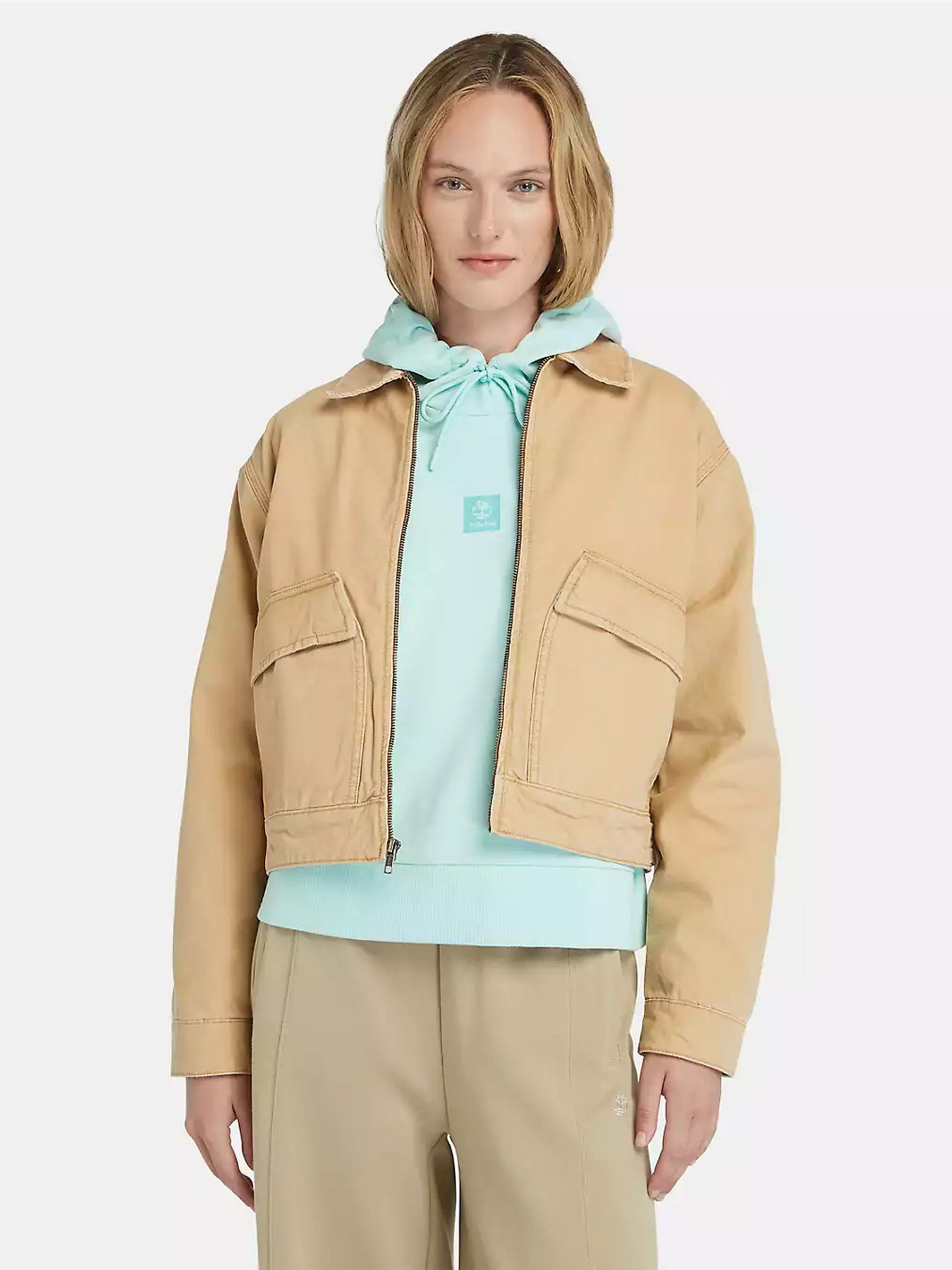 Демісезонна куртка Timberland Strafford Washed Canvas модель TB0A5VJ7EH3 Фото