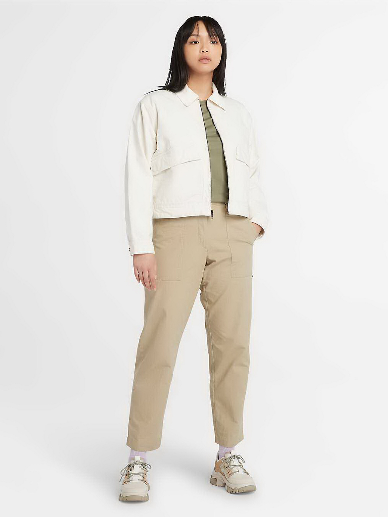 Демисезонная куртка Timberland Strafford Washed Canvas модель TB0A5VJ7CM9 Фото