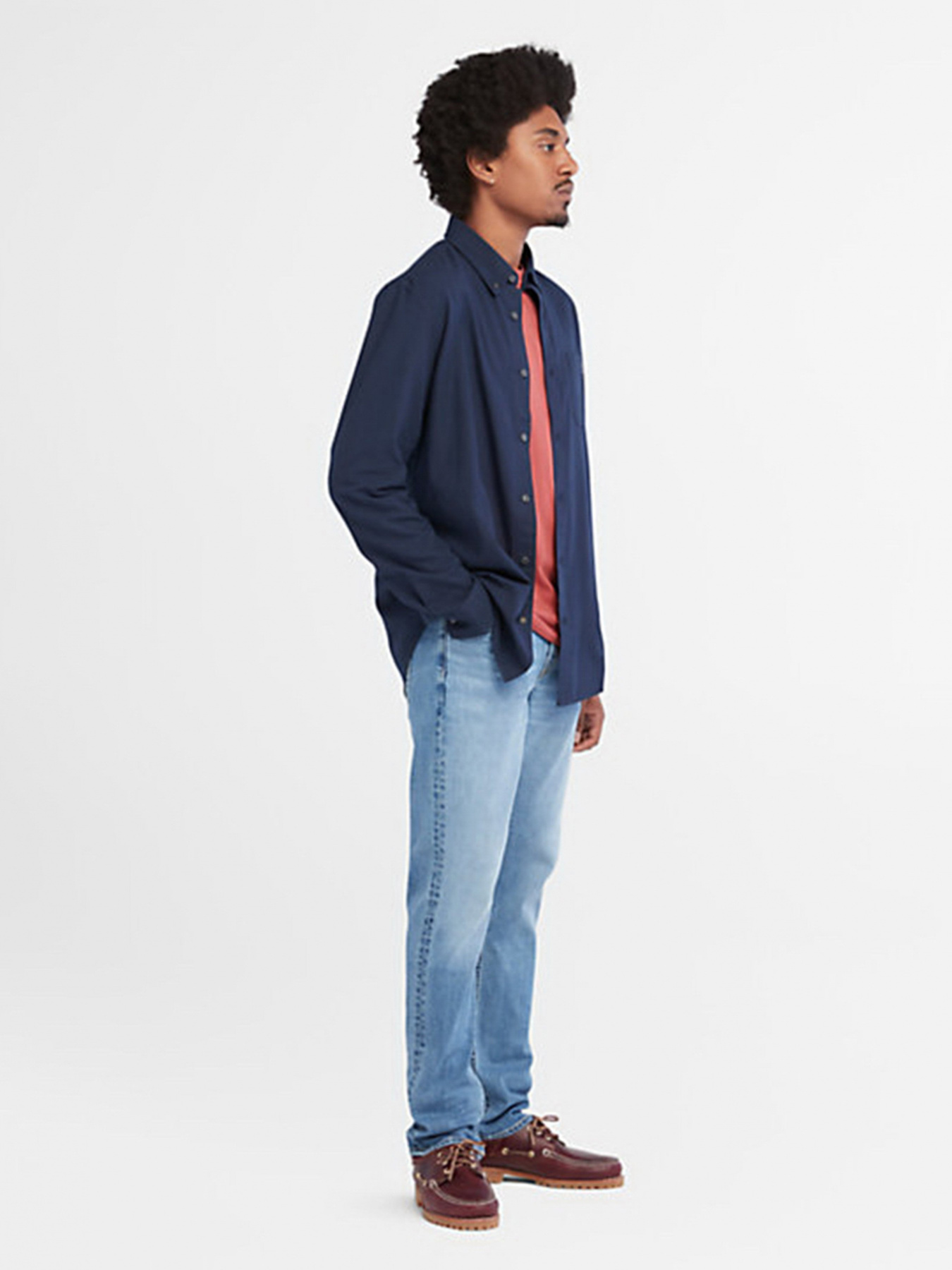 Завужені джинси Timberland Stretch Core Indigo Denim модель TB0A6CQ2BQ8 Фото